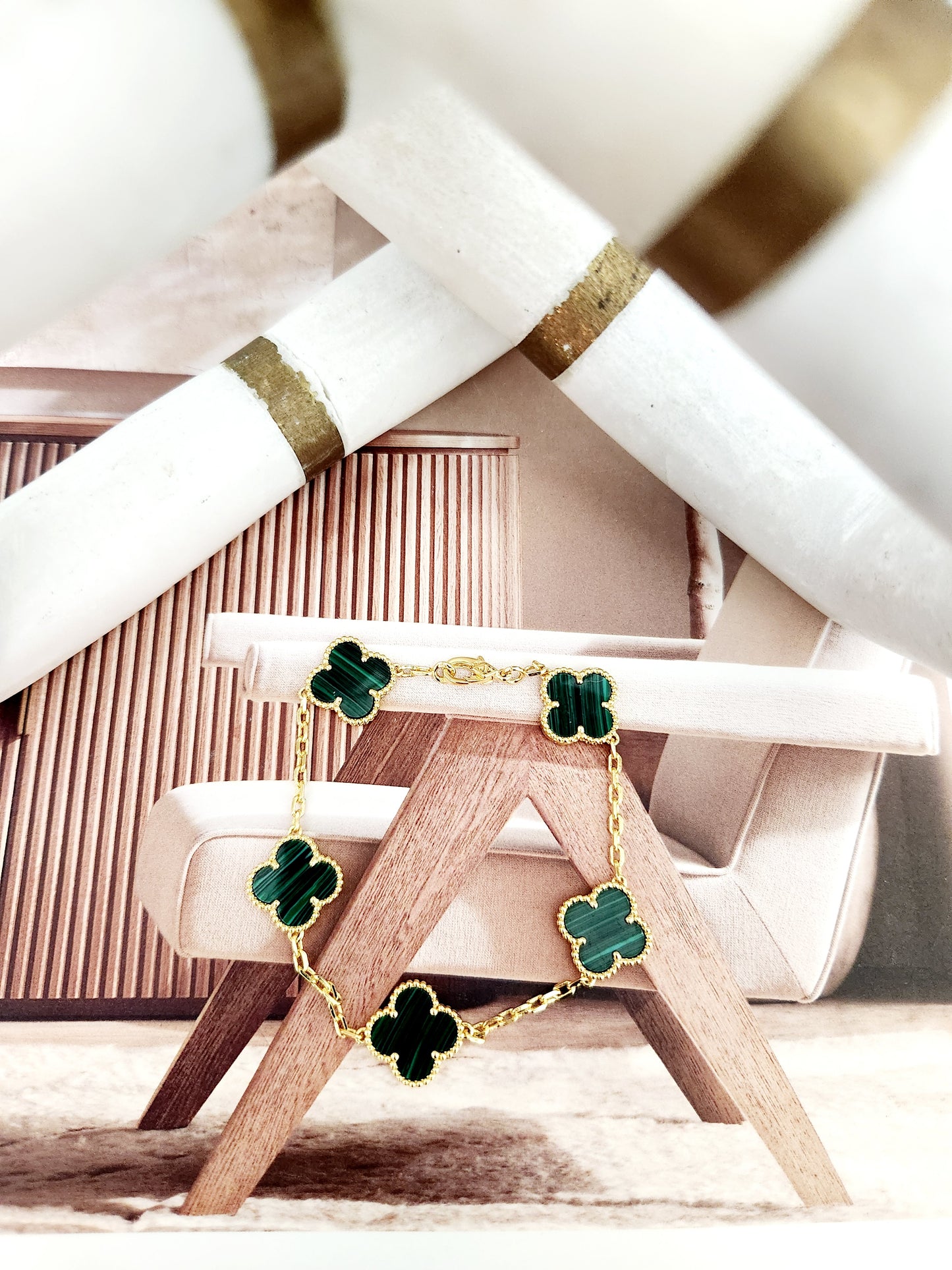 Chloé’s Emerald Isle Bracelet