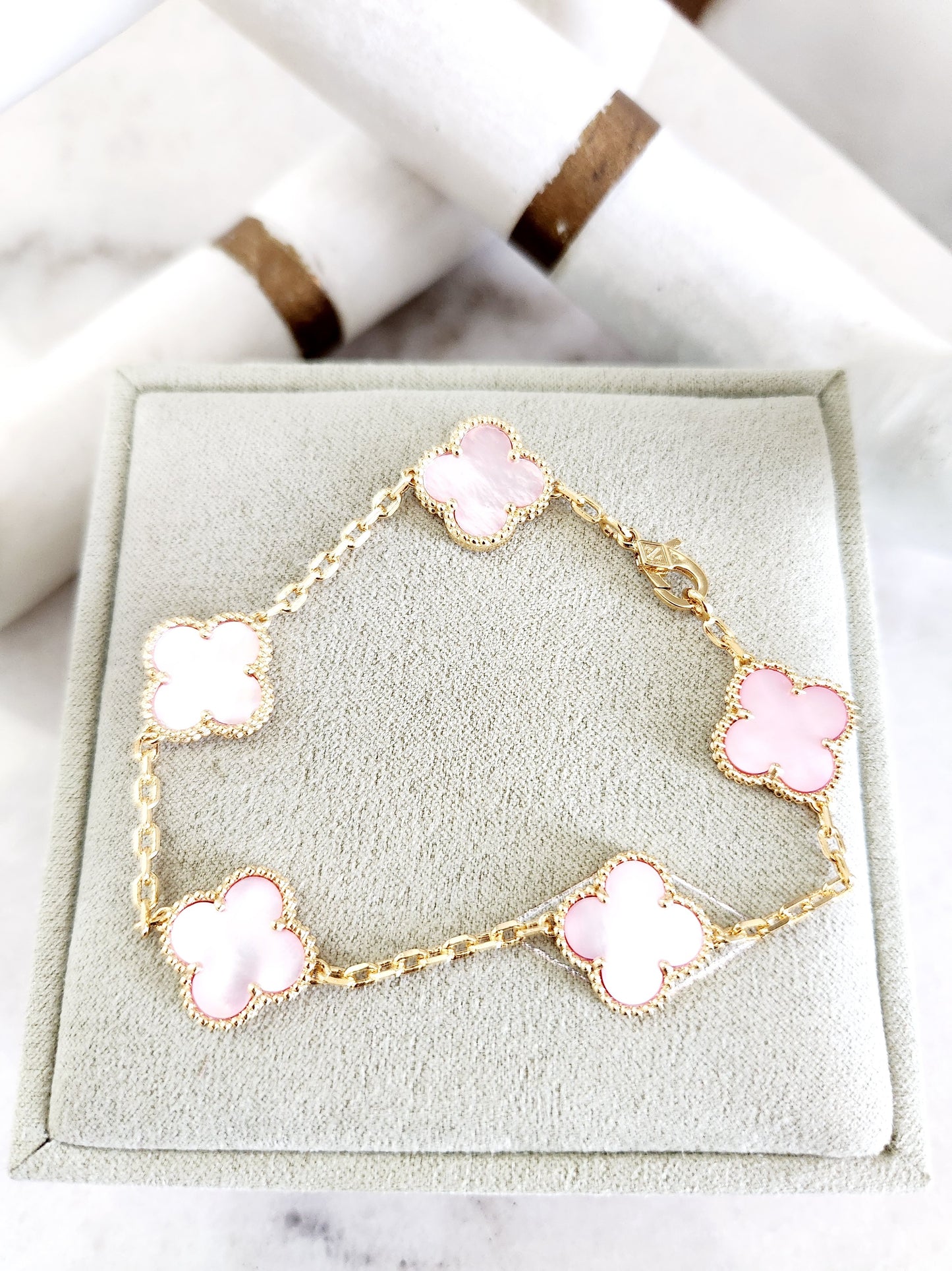 Chloé’s Rose Glow Bracelet