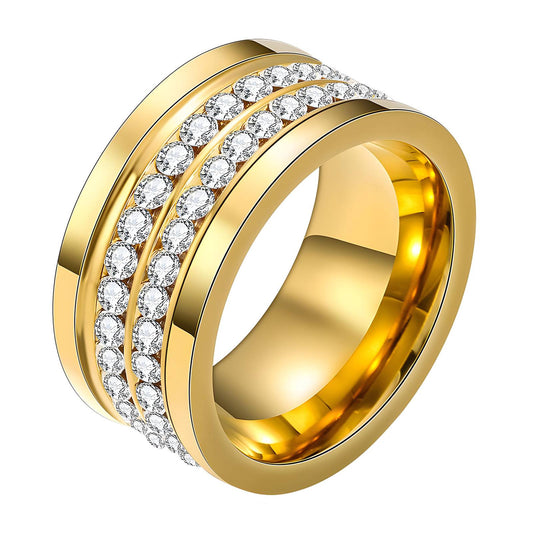 Triple Luxe Eternity Band