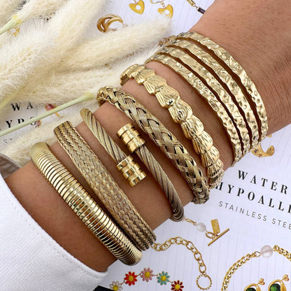 Golden Waves Cuff