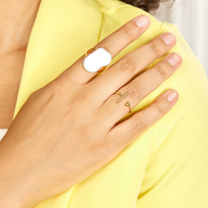 Luminous Pearl Ring