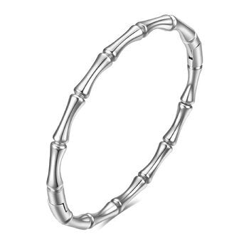 Luxe Golden Bamboo Bangle