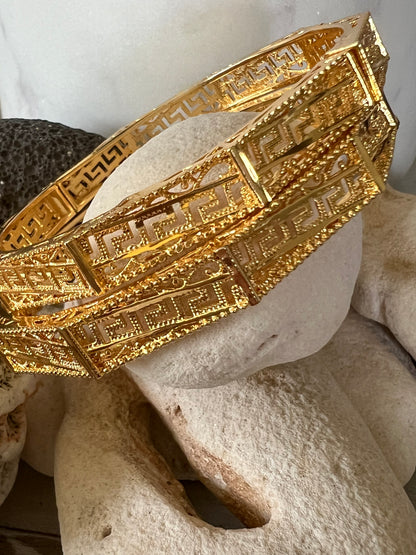 Golden Greek Luxe Cuff